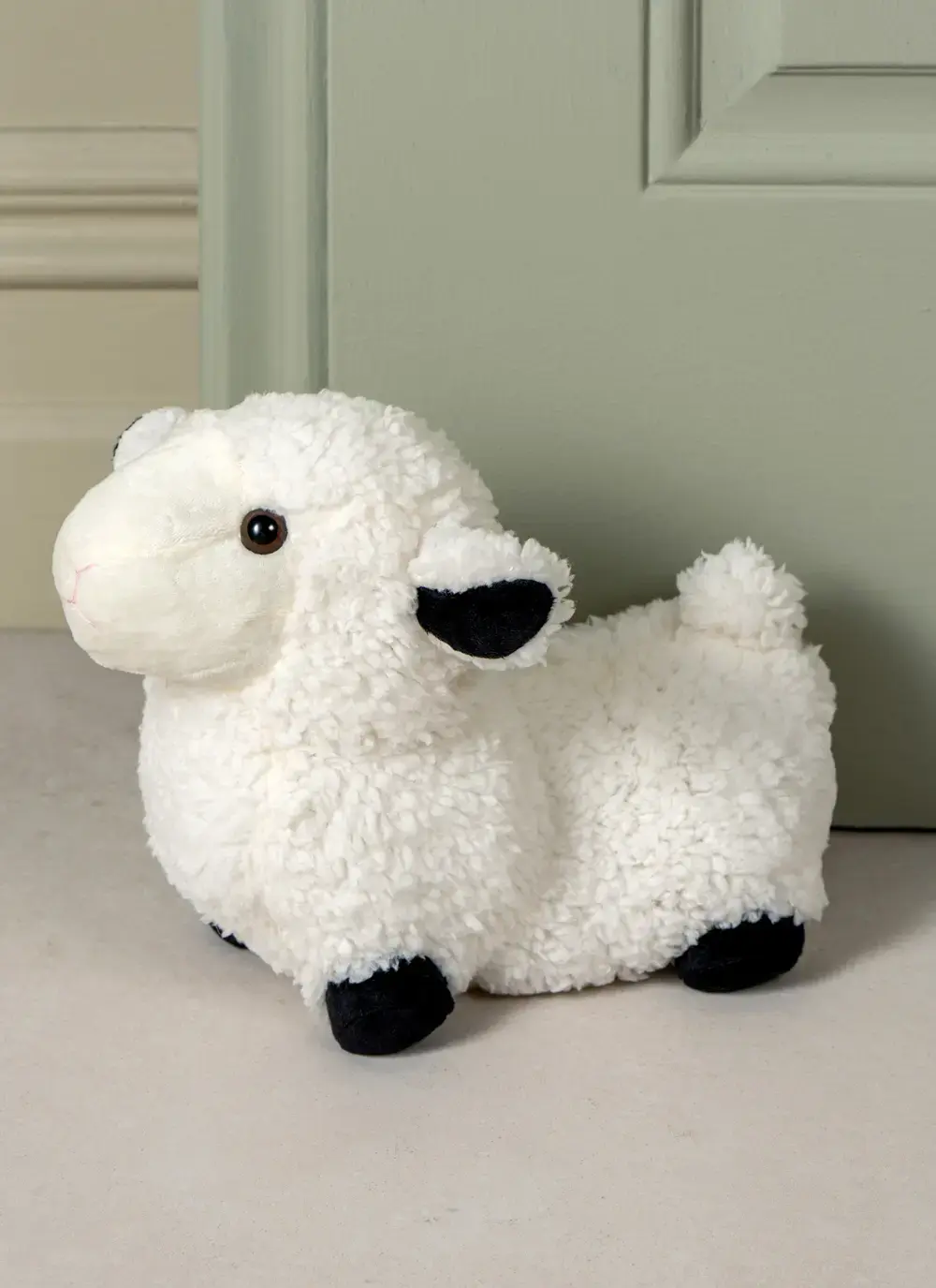 Cream Faced Sheep Doorstop